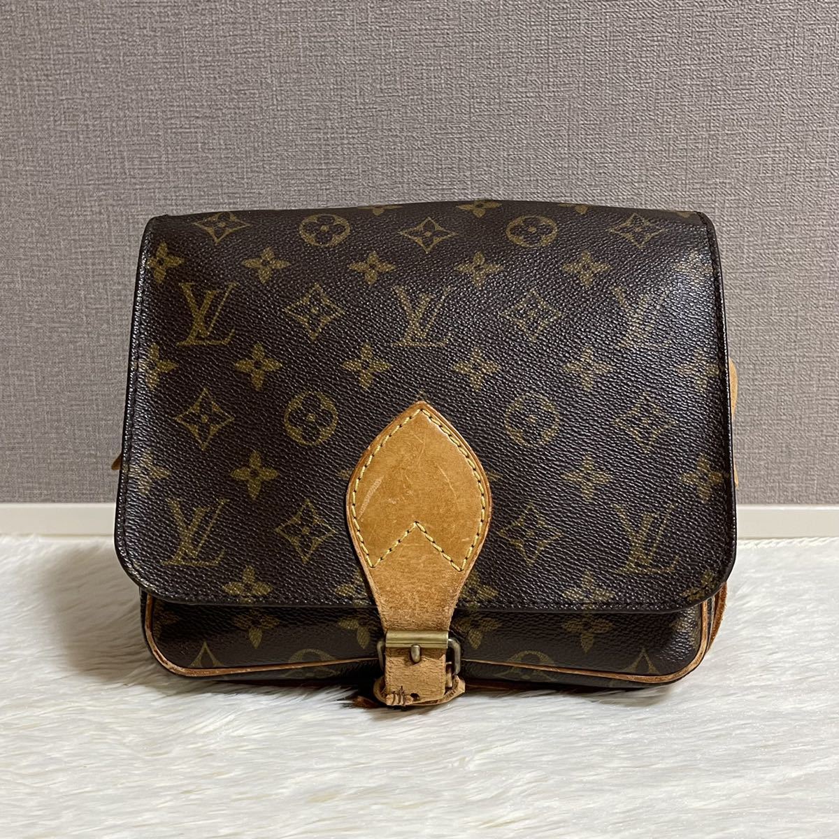1円 LOUIS VUITTON ルイヴィトン カルトシエール22 ショルダーバッグ