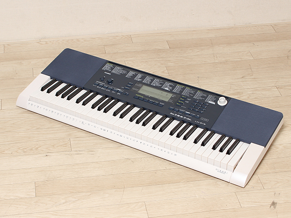 カシオ 電子 キーボード LK-215 光ナビゲーション 61鍵 マイク付