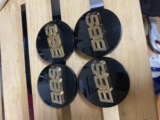 センターキャップ BBS 4個セット メルカリ - ホイール 56mm 黒⁄金 
