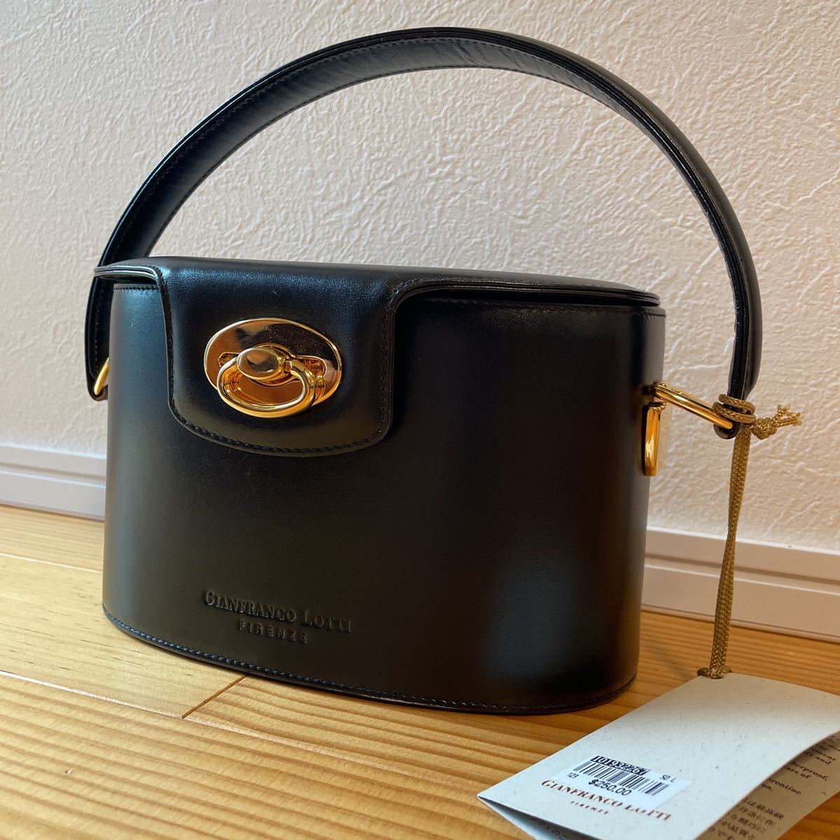 ☆美品☆ GIANFRANCO LOTTI ジャンフランコロッティ 2way ハンドバッグ