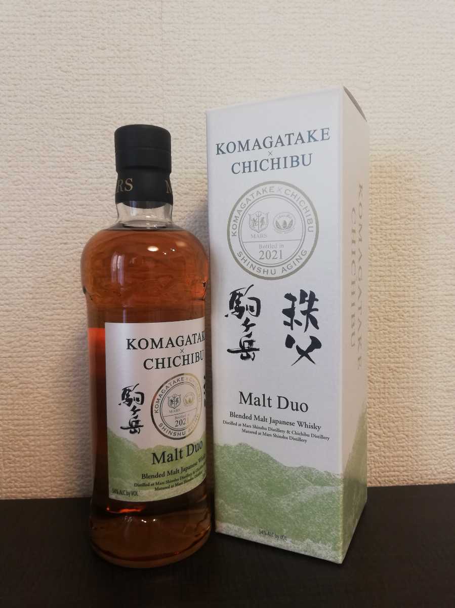 【送料無料】マルスウイスキー駒ケ岳x秩父 MaltDuo限定品