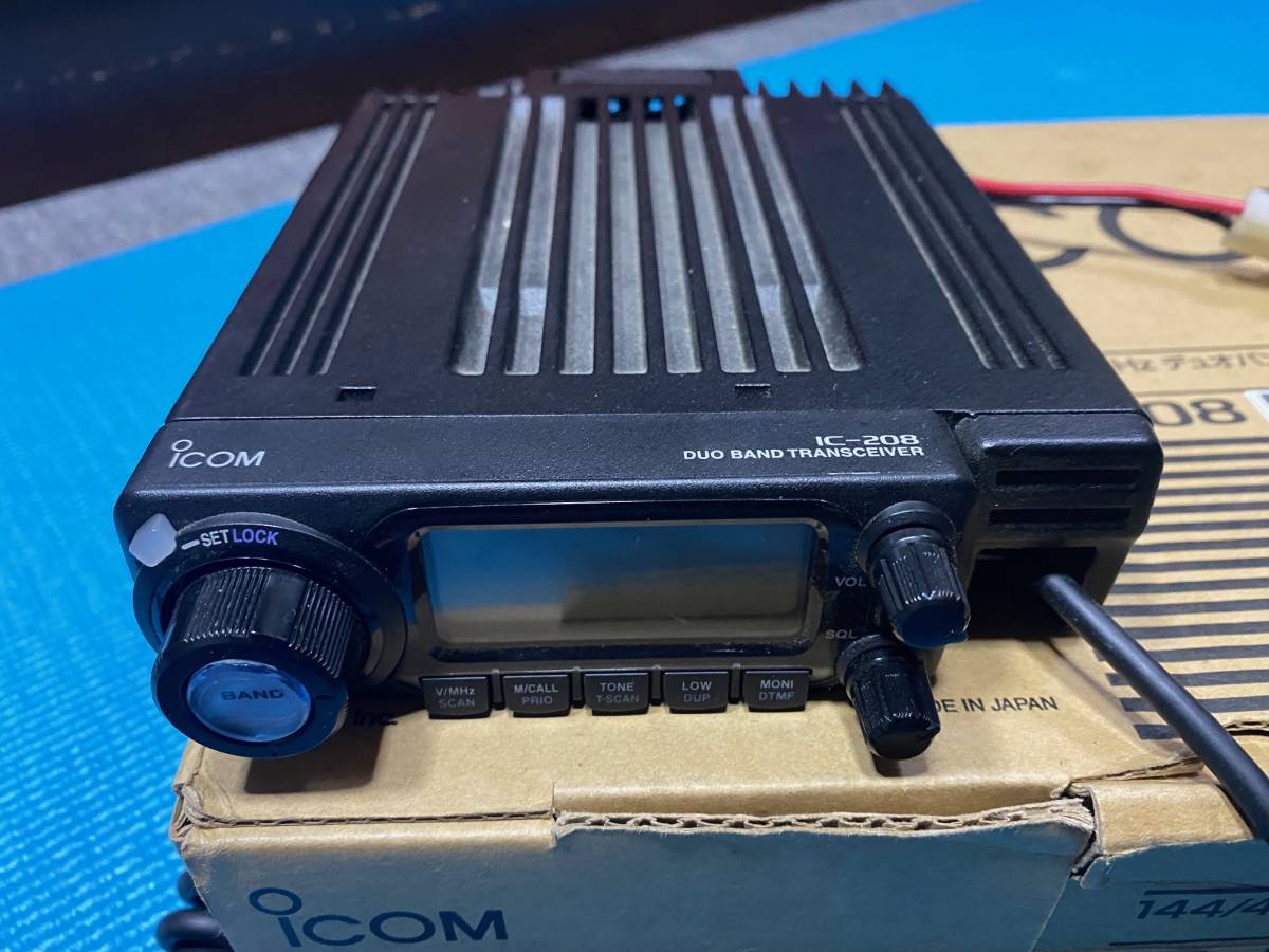 ICOM アイコム IC-208D 144/430MHz帯 FMデュオバンドトランシーバー