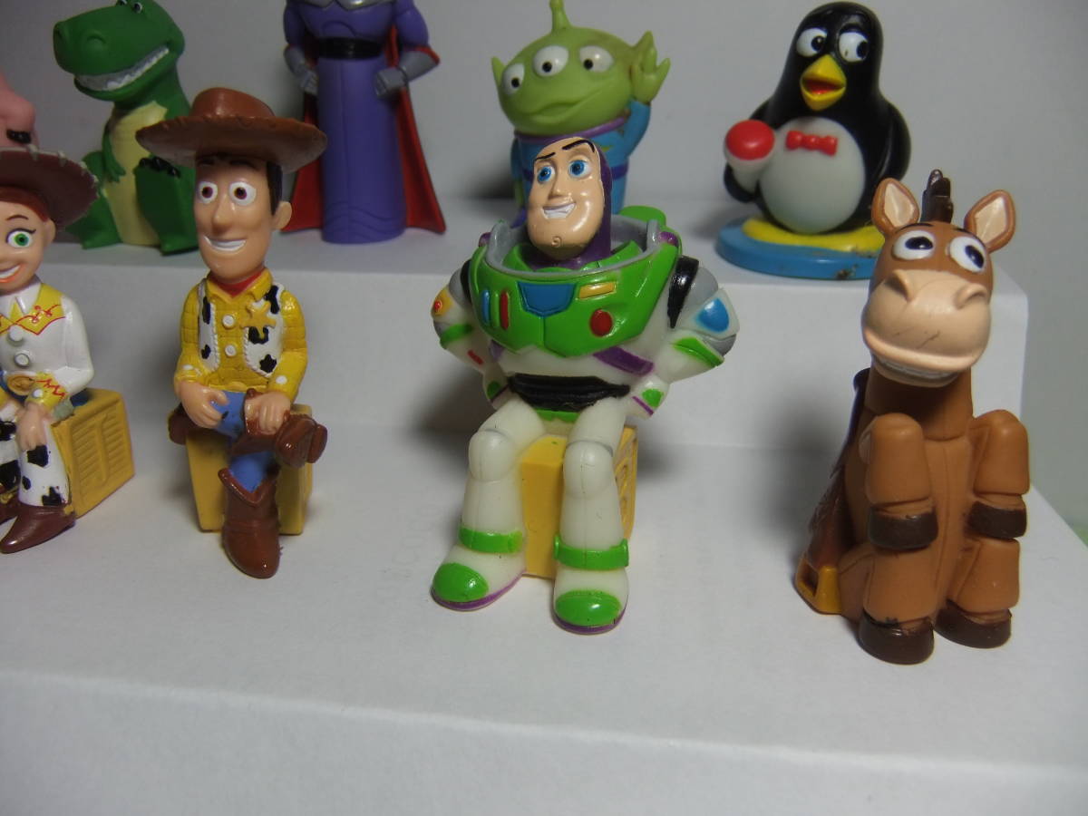 トイストーリー 全10種 キャラパーティ ソフビ フィギュア 指人形 