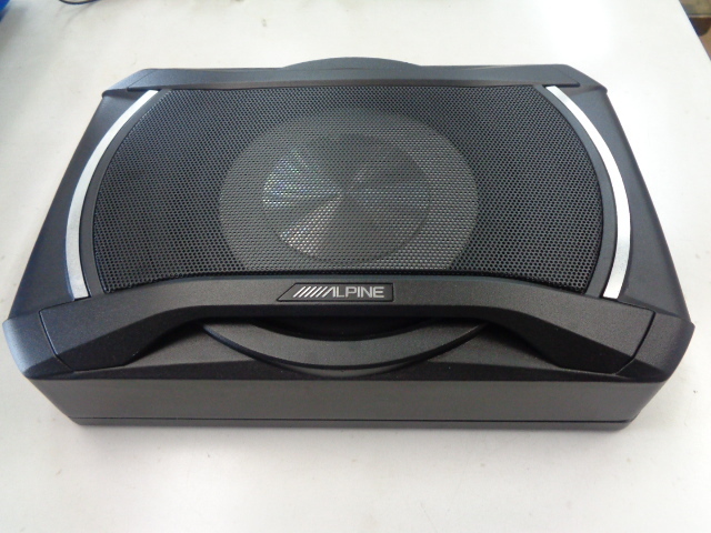 SWE-1080 アルパイン ALPINE パワードサブウーファー 中古 アルパイン