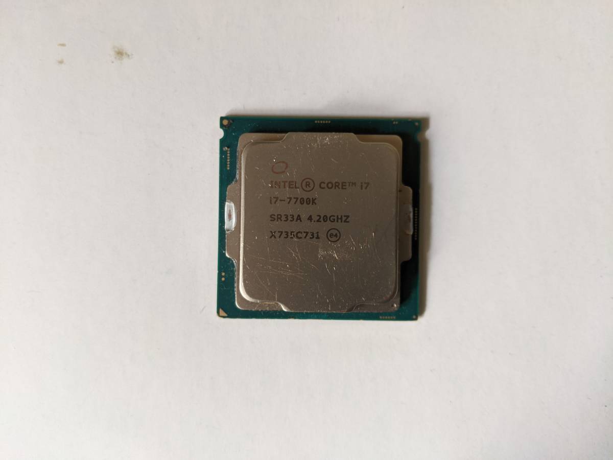 動作未確認】Intel CPU 第7世代 Core i7-7700K Core Intel i7-7700K