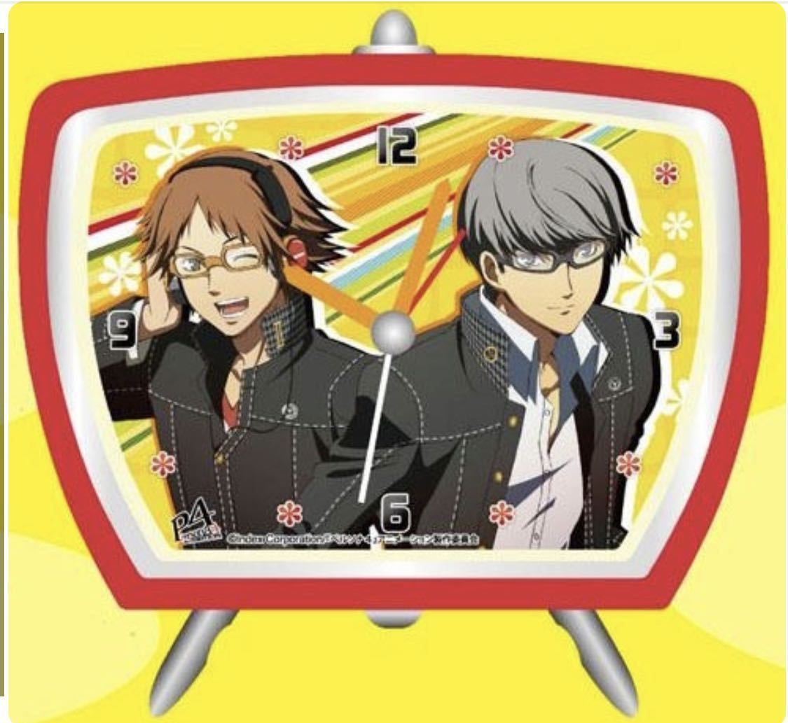 ペルソナ4 音声入り目覚まし時計 鳴上悠 & 花村陽介 ペルソナ4 - 花村陽介