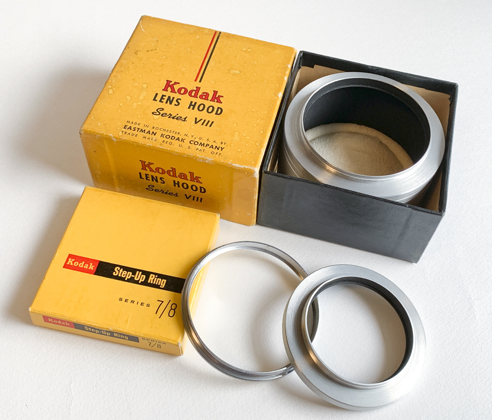 KODAK純正 ハッセルブラッド EKTAR 80mm TESSAR 80mm用フード +
