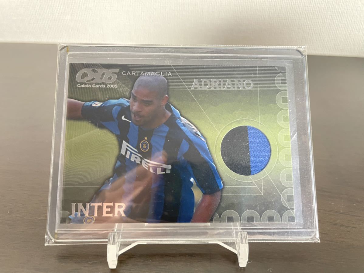 - Adriano Stickers FW Class (XL) 2005 Panini Calcio Soccer Adriano 2003 Futera Ronaldo 2007 Futera Roberto Carlos 2008 Futera Kaka Ronaldinho Jersey Memorabilia