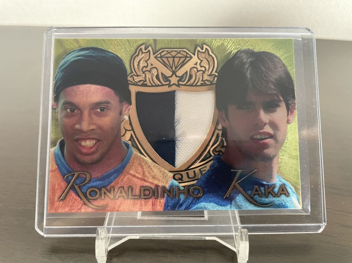 - Adriano Stickers FW Class (XL) 2005 Panini Calcio Soccer Adriano 2003 Futera Ronaldo 2007 Futera Roberto Carlos 2008 Futera Kaka Ronaldinho Jersey Memorabilia