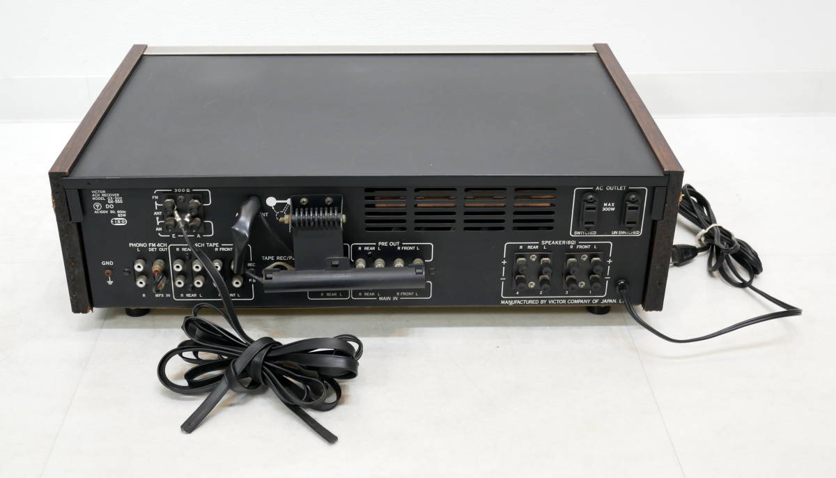 オーディオ機器 【動作品 ビクター gx-500 /レシーバーアンプ