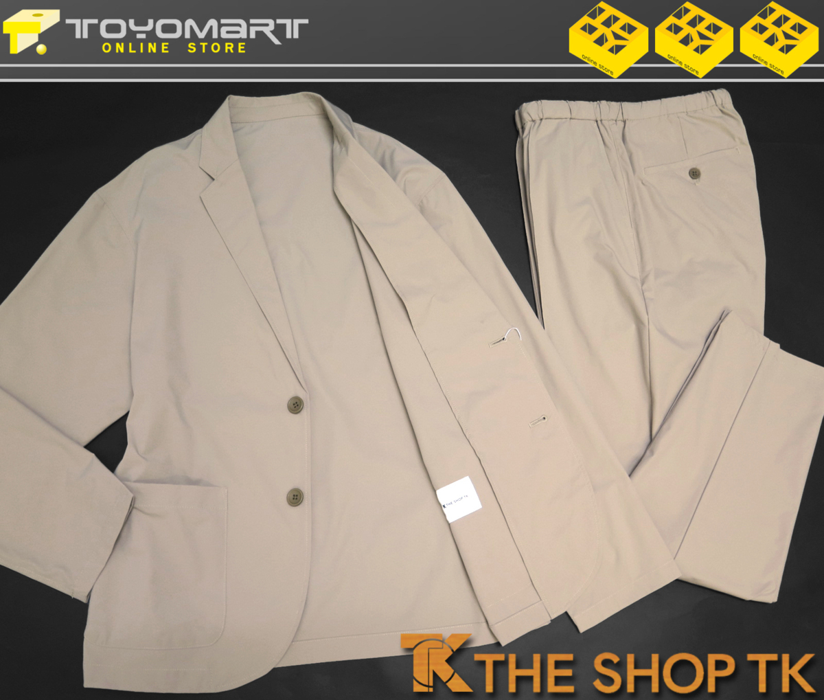 7634○THE SHOP TK タケオキクチ○新品 洗濯機OK 【360度ストレッチ