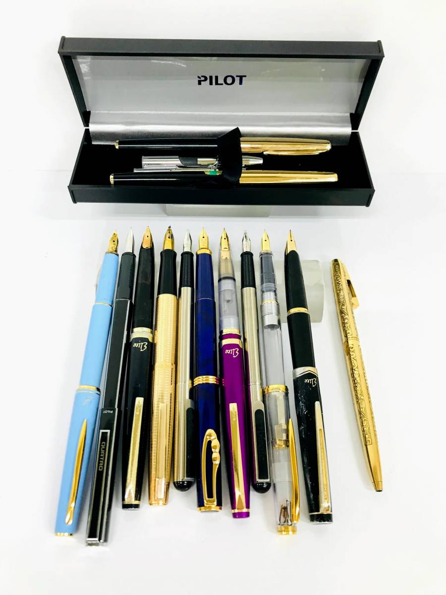 Mont Blanc モンブラン 万年筆 No.32 14C 585刻印 14金 K14 2本
