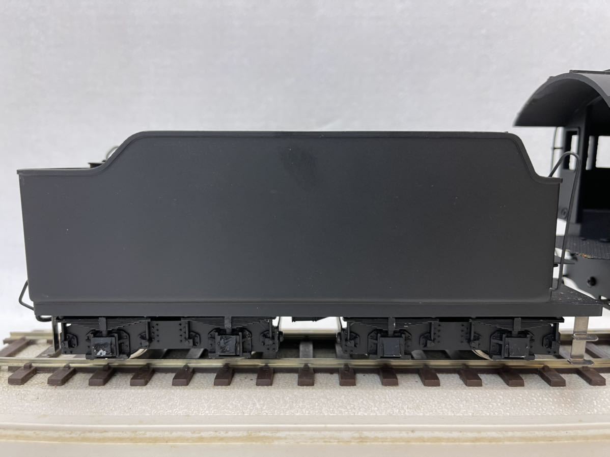 当時物 D51 蒸気機関車 鉄道模型 金属製 アクリルケース D51213 1/42サイズ