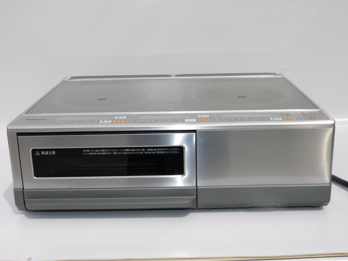 正常動作品/送料無料】Panasonic IHクッキングヒーター KZ-KM22D 2口 