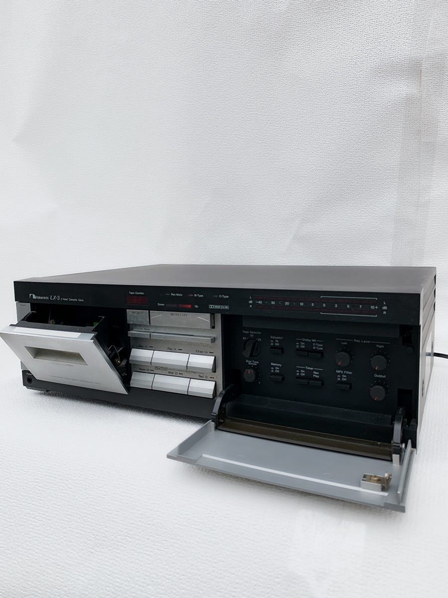 ナカミチ Nakamichi ナカミチ LX-3 カセットテープデッキ オーディオ