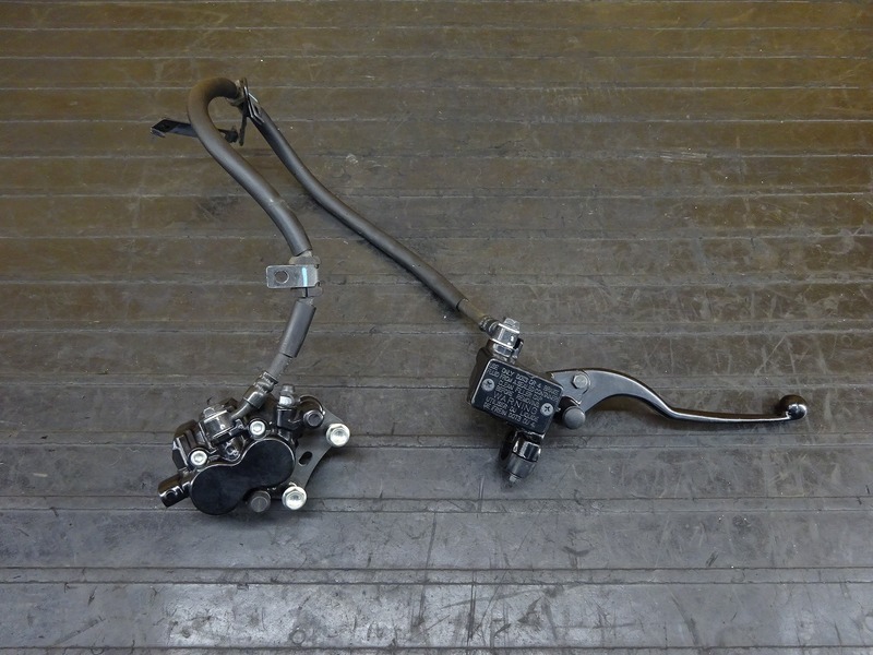 210908】Ninja250(EX250L-004)◇ フロントブレーキセット ブレーキ