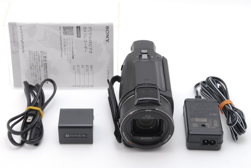 ジャンク SONY FDR-AX60ハンディカム 4Kビデオカメラ ソニー (ソニー