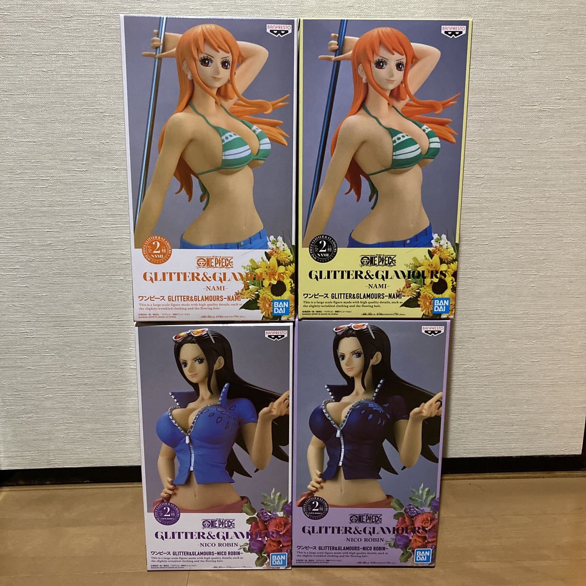 ONE PIECEワンピース GLITTER&GLAMOURS ナミ・ロビン セット