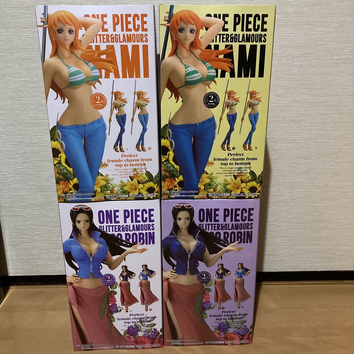 ONE PIECEワンピース GLITTER&GLAMOURS ナミ・ロビン セット