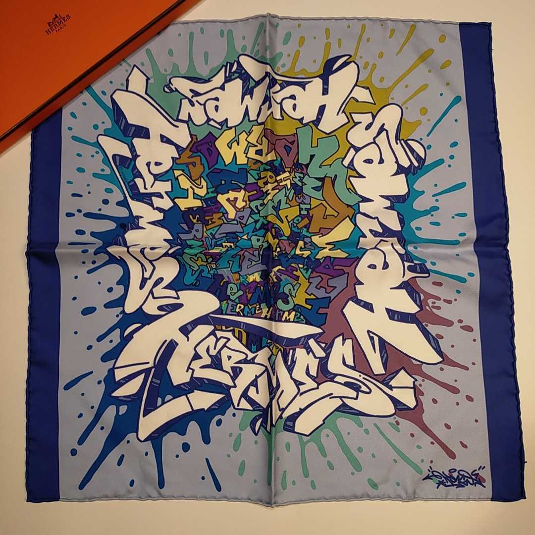 お買い得，SALE エルメス プチ スカーフ グラフィティ HERMES SCARF(スカーフ)｜売買されたオークション情報、yahooの商品情報をアーカイブ公開 - オークファン 服飾小物