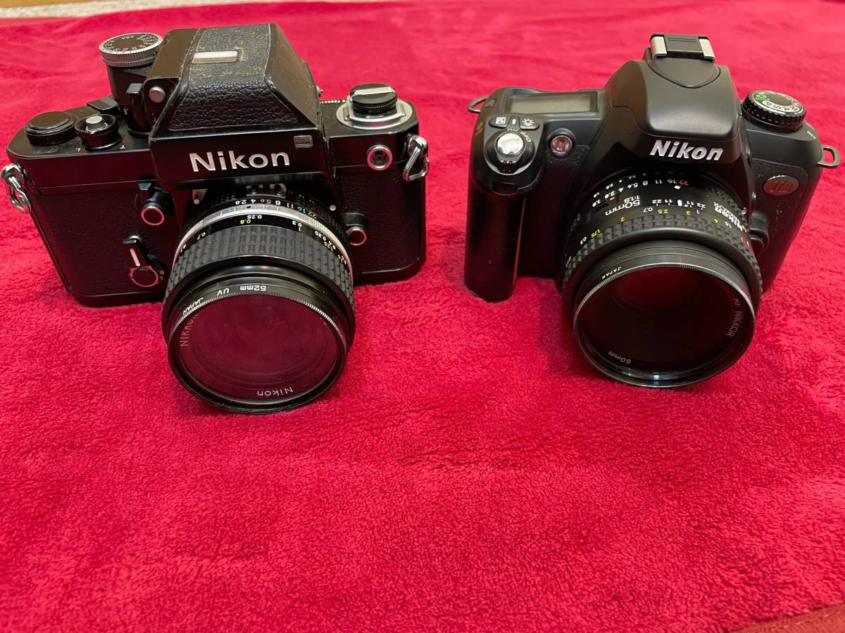 9-6 【中古・ジャンク品】 Nikon F2 NIKKOR 28mm 1：2.8 / Nikon U2