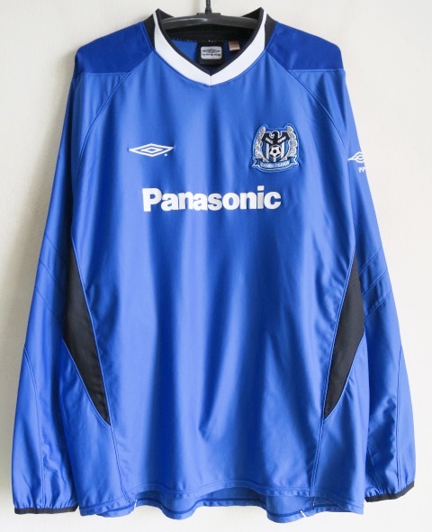 UMBRO ガンバ大阪 支給品 L/Sトレーニングシャツ XA-XB 練習着 プル