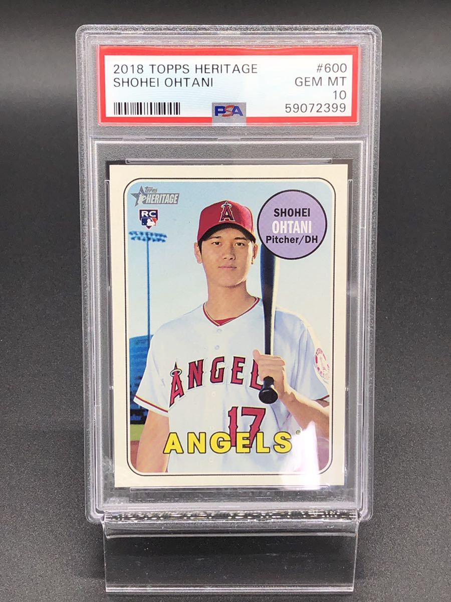 定番人気，お買い得 2018 Topps Heritage Shohei Ohtani 大谷翔平 RC