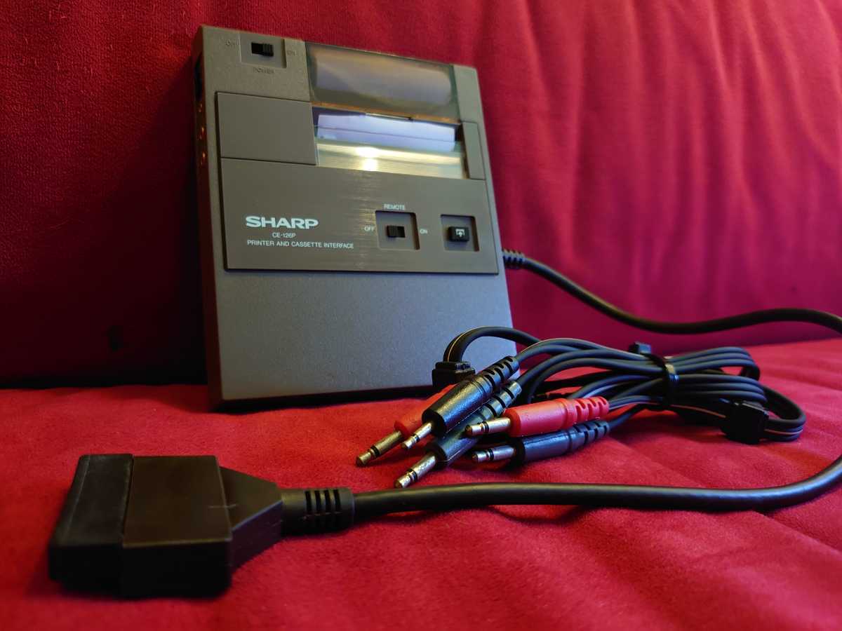 SHARP CE-126P ポケットコンピュータ 用 プリンター CE-126P Sharp SHARP Printer Cassette Interface Original PRINTER