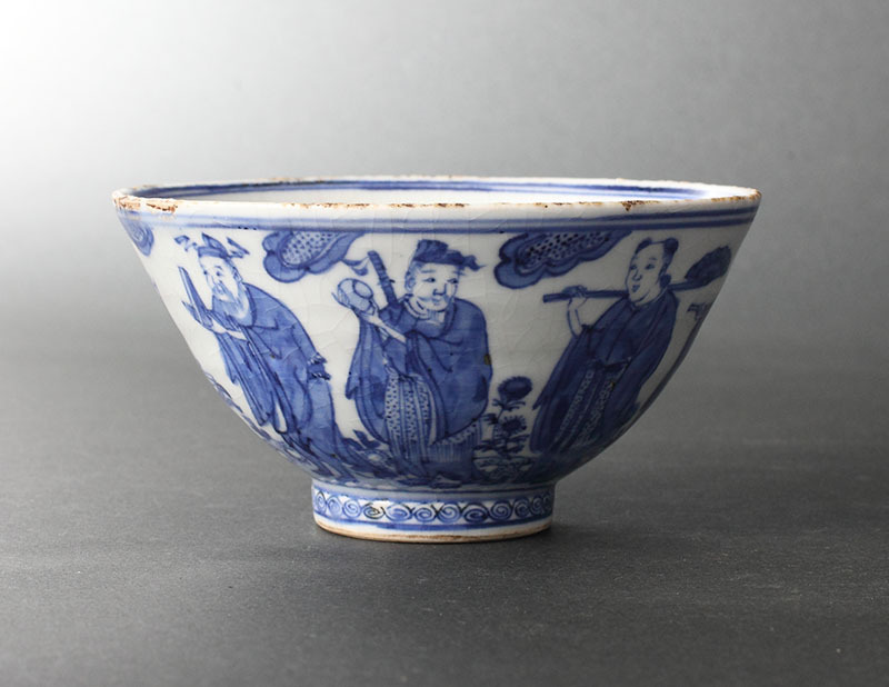 深和 薮内流 瀬戸半次 萬暦写八仙人図茶碗 藪内休々斎書付 保証品 茶碗 売買されたオークション情報 Yahooの商品情報をアーカイブ公開 オークファン Aucfan Com