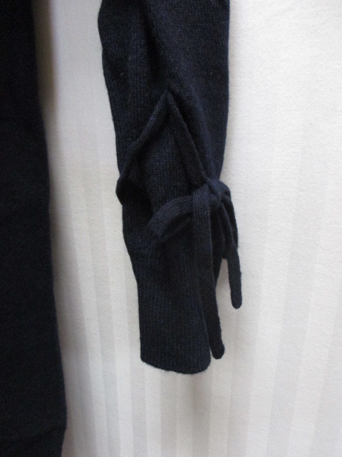 未使用 ユニクロ×JW ANDERSON カシミヤニットワンピース SIZE S 紺 