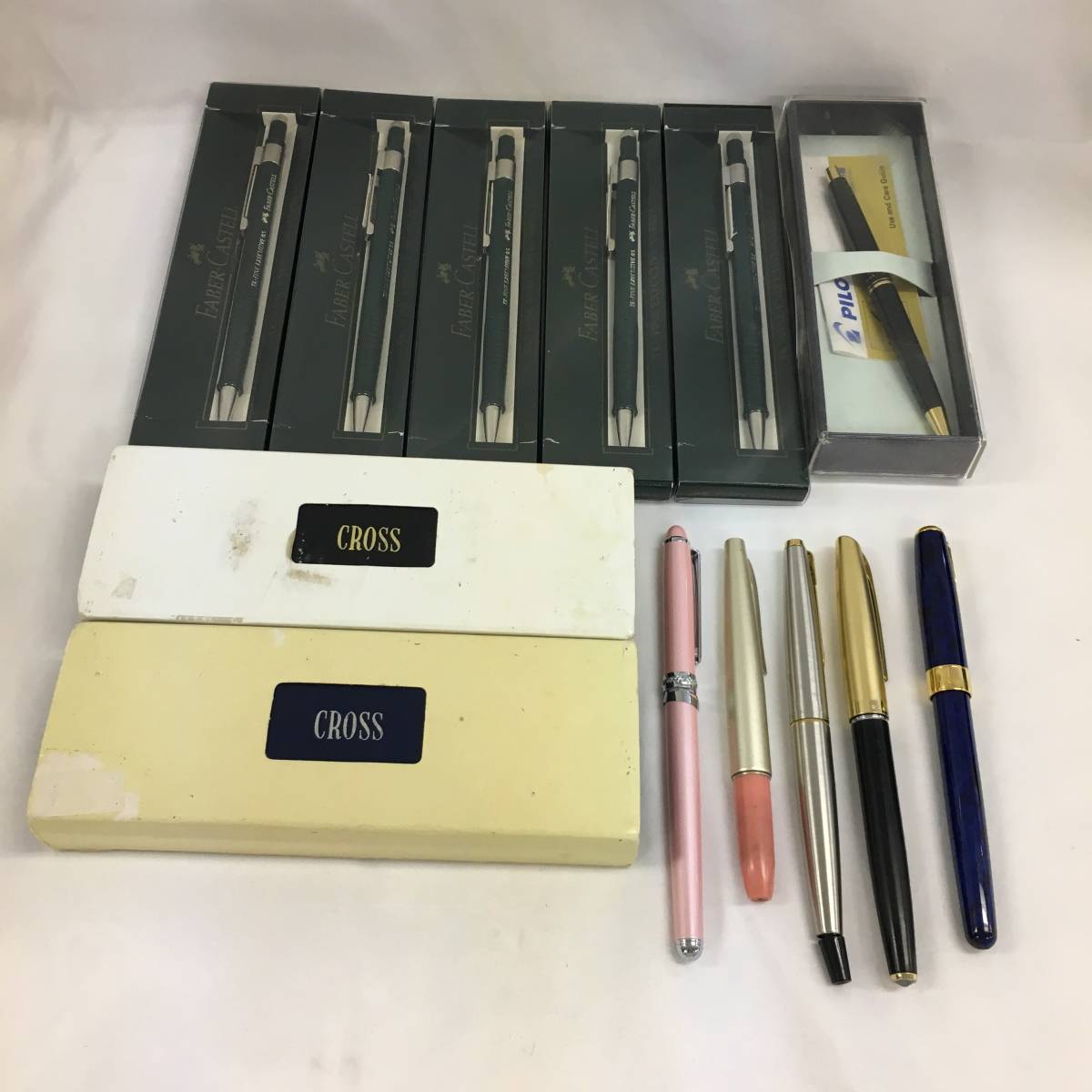 【A1062908】ファーバーカステル　TK-FINE　シャープペン プラチナ　PARKER　2309KFY　ソネット　万年筆