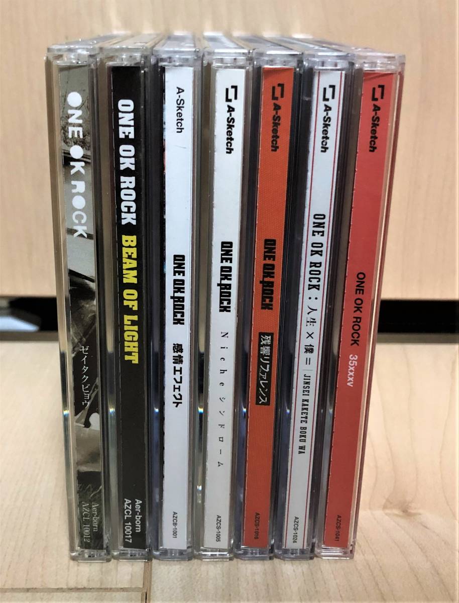 ONE OK ROCK CD アルバム 7枚セット ONE OK ROCK (ワンオクロック)アルバム 7枚セット 公式通販