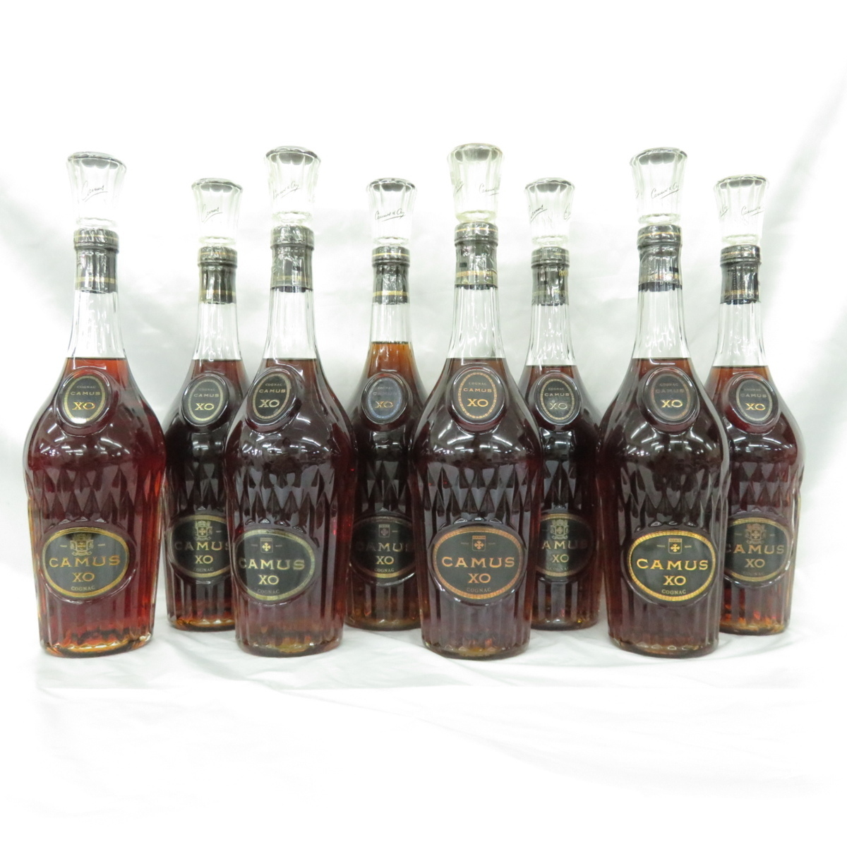 1円～【未開栓】カミュ XO ロングネック 700ml 40% 合計8本セット ブランデー まとめ売り ※同梱不可 10820411