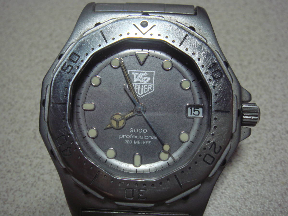 TAG HEUER タグホイヤー 3000シリーズ 932.206 プロフェッショナル200m 