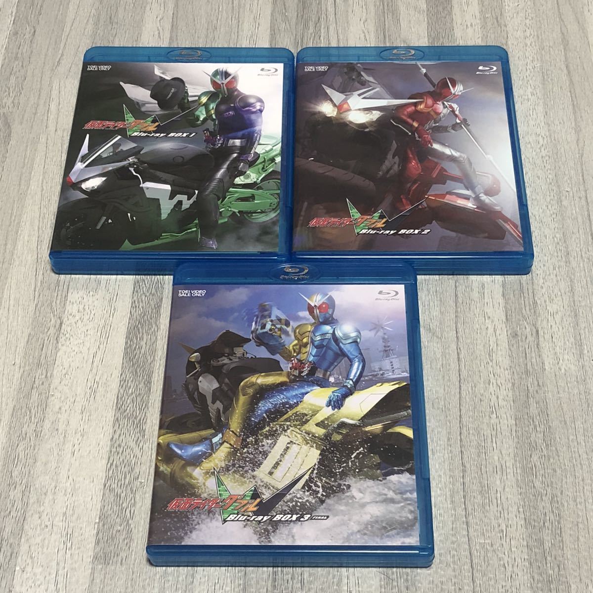 仮面ライダーW ダブル Blu-ray BOX 全3巻セット Blu-rayBOX 仮面ライダーW