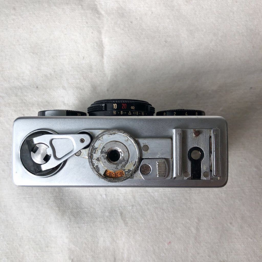 ローライ35 Rollei 35 カールツァイスTessar シルバー コンパクト