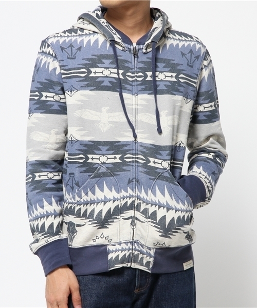 美品DENIM&SUPPLY RALPH LAUREN サウスウエスタンテリーフーディ