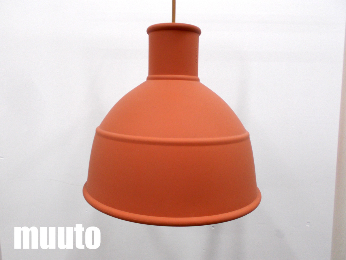 【１円開始】mutto/ムート■アンフォルド ペンダントランプ/UNFOLD PENDANT LAMP ■テラコッタ
