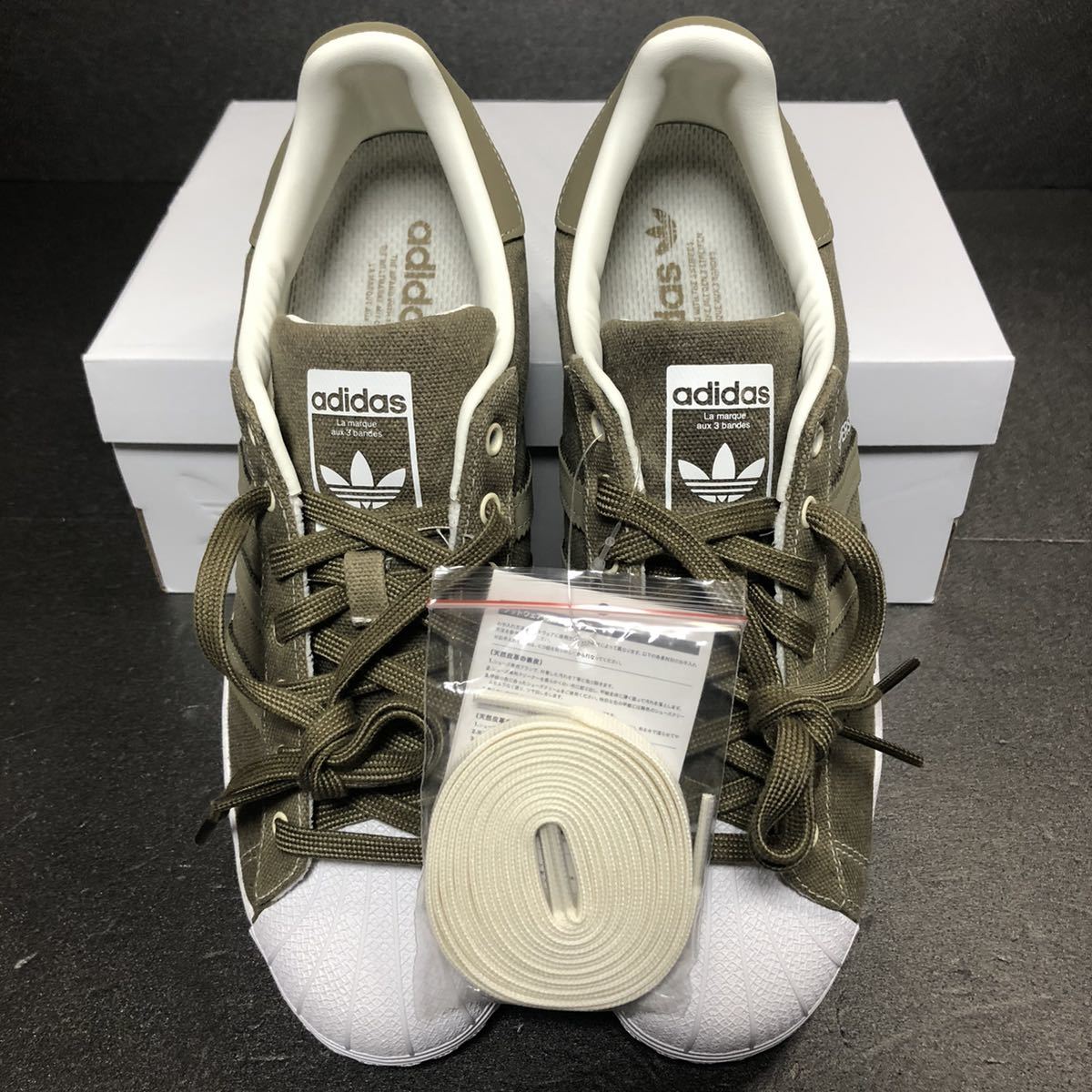 新品28.5cm US10.5 adidas for RHC Ron Herman SUPERSTAR アディダス 