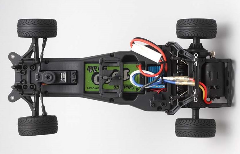 1/12 YRS ロードスター 組み立て完成済み キット (イエロー) ラジコン