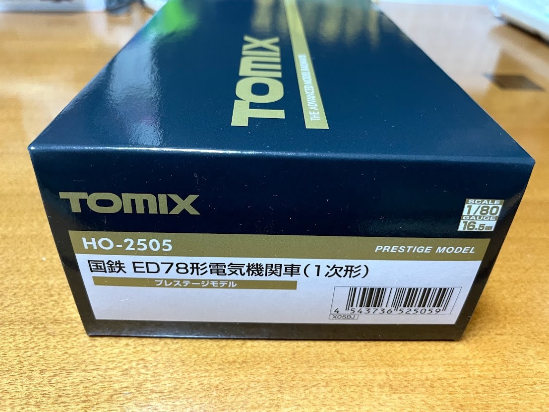 送料無料トミックス HO ＥD78形 1次形 プレステージ(機関車)｜売買されたオークション情報、yahooの商品情報をアーカイブ公開 - オークファン 機関車