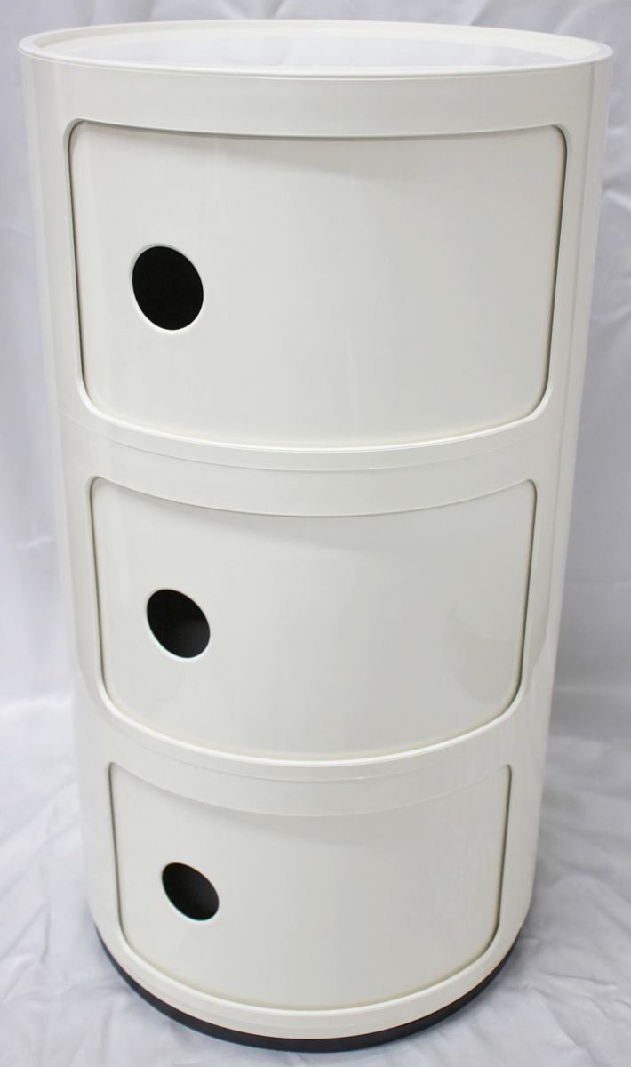 □KARTEL□カルテル コンポニビリ 2段 ホワイト USED 現状品 Kartell
