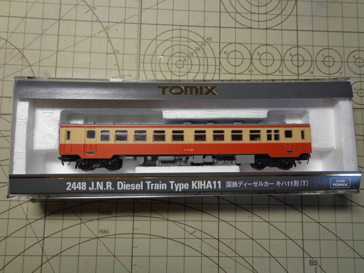 ☆ジャンク☆【TOMIX】＃2448 キハ11形一般色 キハ11 27（T車）！！ TOMIX