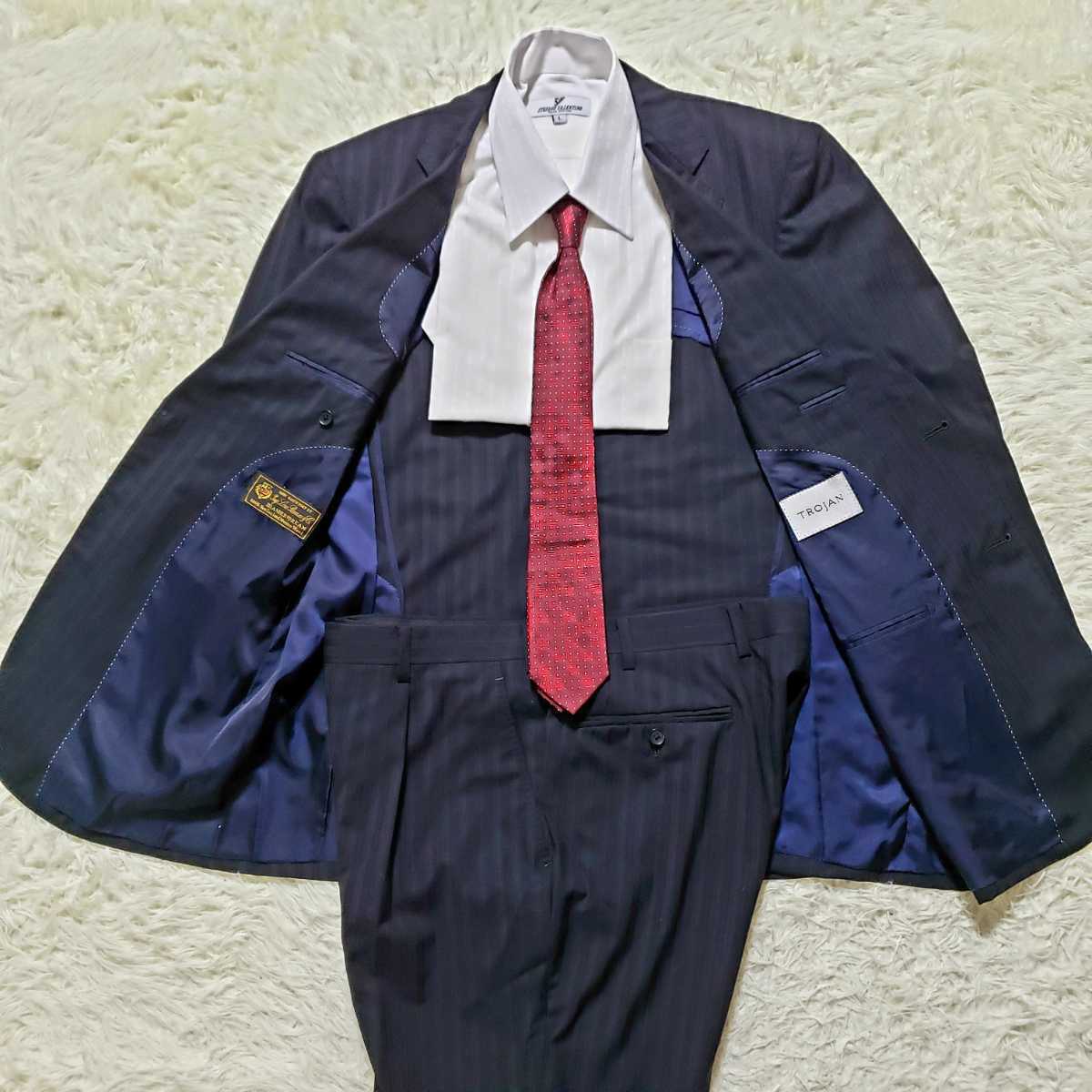 美品】LoroPiana ロロピアーナ TROJAN トロージャン スーツ
