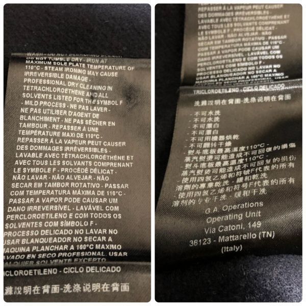 リッチ 贅沢なカシミヤ100％ GIORGIO ARMANI/ジョルジオ アルマーニ チェスターコート カシミヤ ネイビー 48 L 秋冬 ＃59(Lサイズ)｜売買されたオークション情報、yahooの商品情報をアーカイブ公開 -