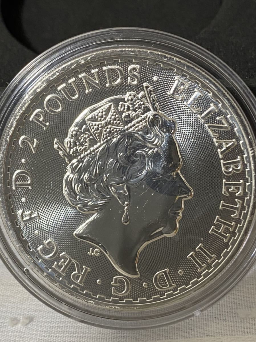 BB26S1C-5 【世界限定50枚】2021 ブリタニア ビットコイン ブラック 1オンス 銀貨