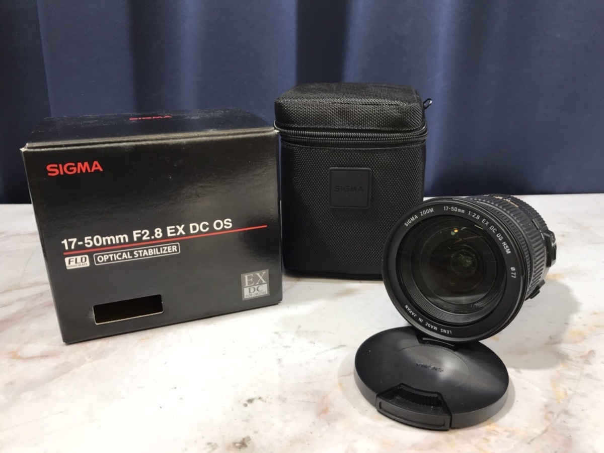 □中古☆SIGMA シグマ 17－50㎜ F2.8 EX DC OS HSM カメラレンズ