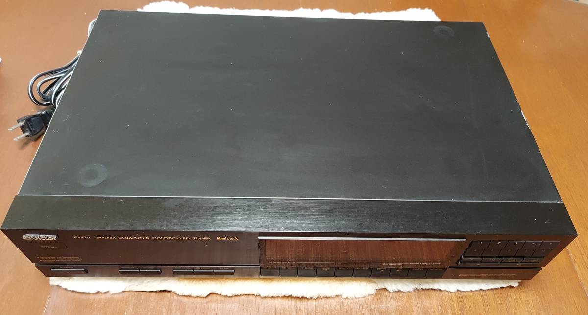 Victor ビクター FX-711 AM FM チューナー　オーディオ機器 Victor FX-711 FM/AM COMPUTER CONTROLLED TUNER 測定器による調整済み