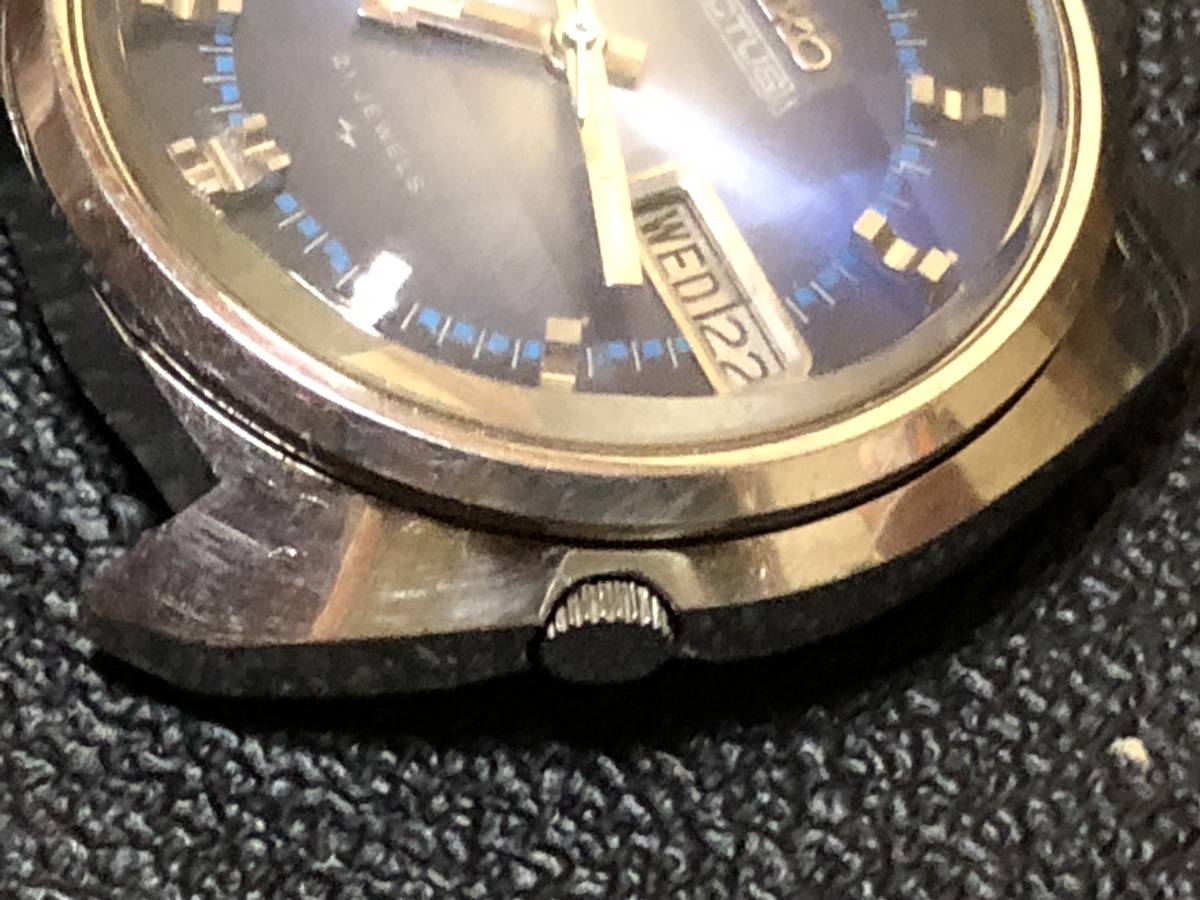 SEIKO 5 ACTUS 7019-7210 9面カットガラス 【公式通販】