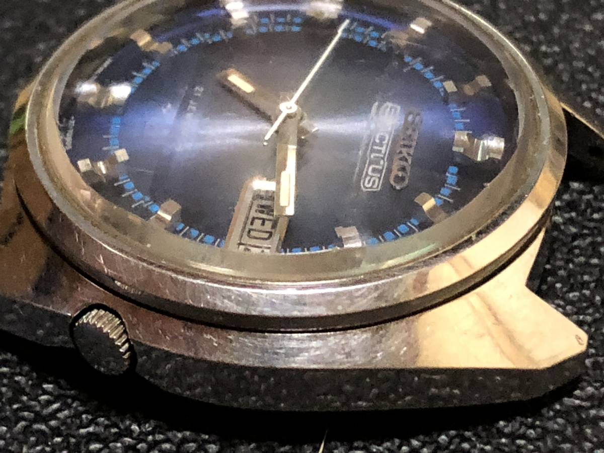 SEIKO 5 ACTUS 7019-7210 9面カットガラス 【公式通販】